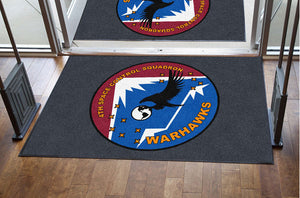 4 SPCS 4 X 6 Rubber Backed Carpeted HD - The Personalized Doormats Company