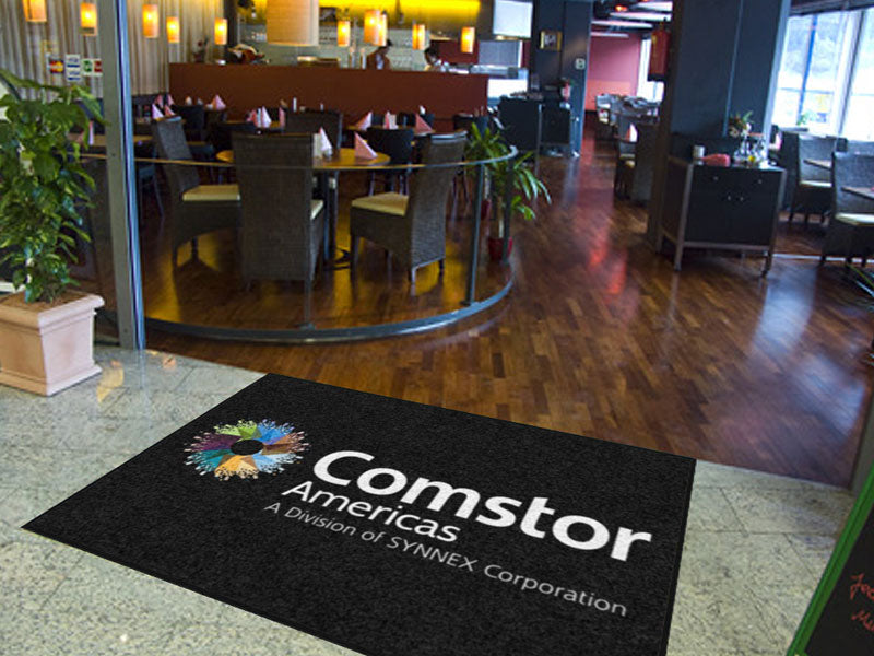 Comstor Mat 6 X 8 Rubber Backed Carpeted HD - The Personalized Doormats Company