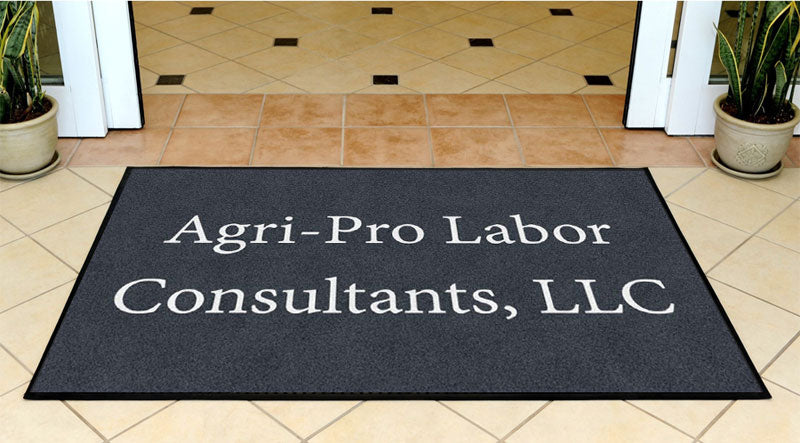 Agri-Pro Labor 3 X 5 Rubber Backed Carpeted HD - The Personalized Doormats Company