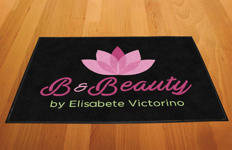 B & Beauty 2 X 3 Rubber Backed Carpeted HD - The Personalized Doormats Company