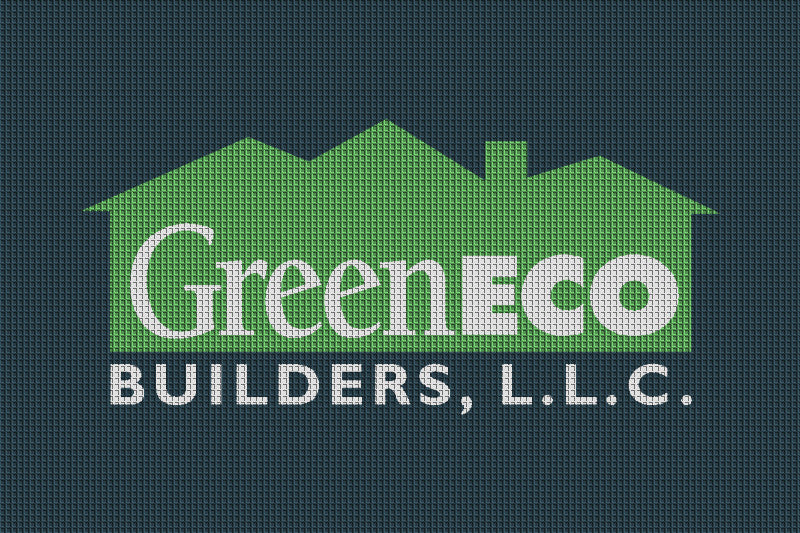 GREENECO BUILDERS, LLC 4 X 6 Waterhog Inlay - The Personalized Doormats Company