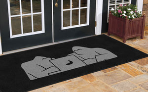 Gorilla Logic Kitchen 7 X 2.67 Rubber Backed Carpeted - The Personalized Doormats Company