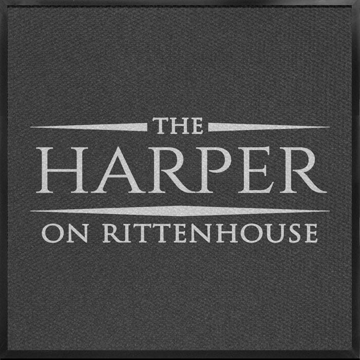 The Harper White Logo No border §