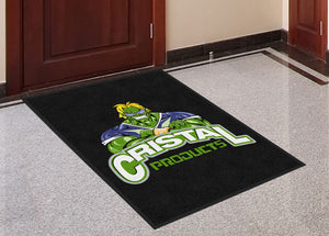 cristal 3 X 4 Rubber Backed Carpeted HD - The Personalized Doormats Company