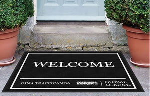Dina Trafficanda 3 X 4 Rubber Backed Carpeted HD - The Personalized Doormats Company