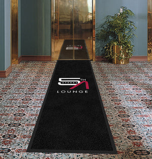 5th street lounge 3 X 10 Rubber Backed Carpeted HD - The Personalized Doormats Company