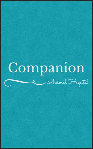 Companion Animal Hospital 5 X 8 Custom Plush 30 HD - The Personalized Doormats Company