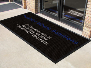 HWS 4 X 8 Luxury Berber Inlay - The Personalized Doormats Company