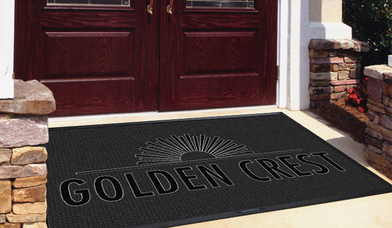 Golden Crest 4 X 6 Waterhog Impressions - The Personalized Doormats Company