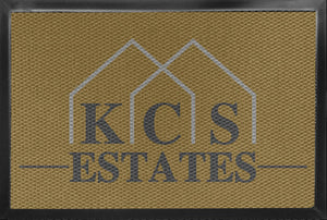 KCS Estates Doormat § 2 X 3 Luxury Berber Inlay - The Personalized Doormats Company