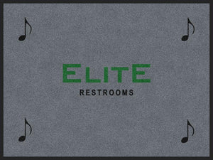 Elite Musical Notes 3 x 4 § 3 X 4 Rubber Backed Carpeted HD - The Personalized Doormats Company