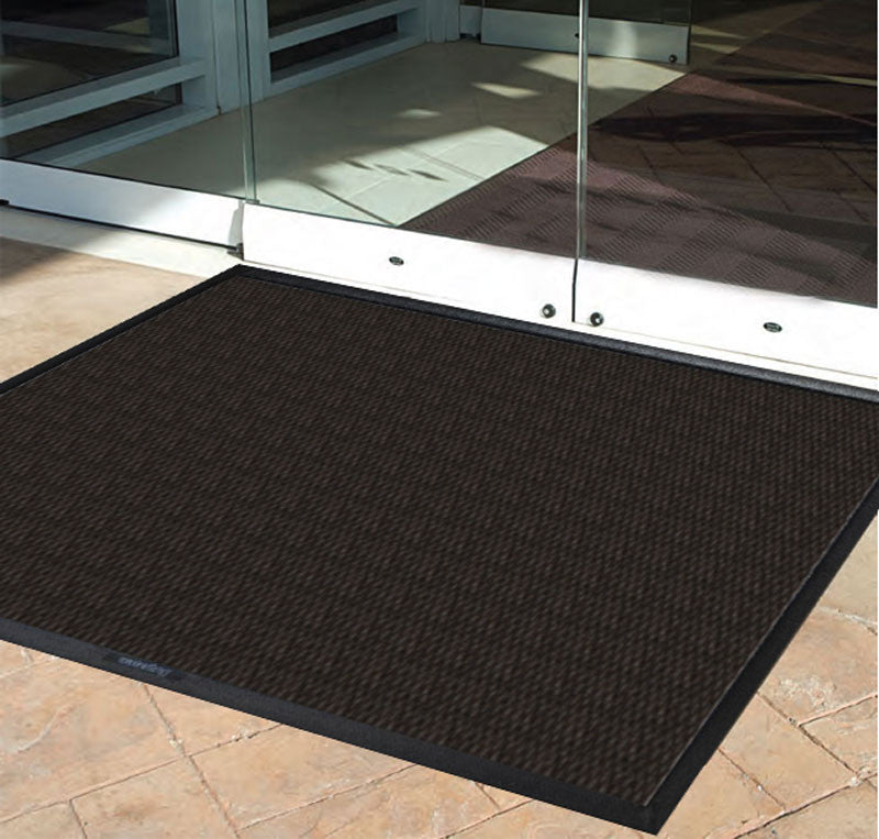 Custom Cut 4'6" x 6'6" Luxury Berber Inlay - The Personalized Doormats Company