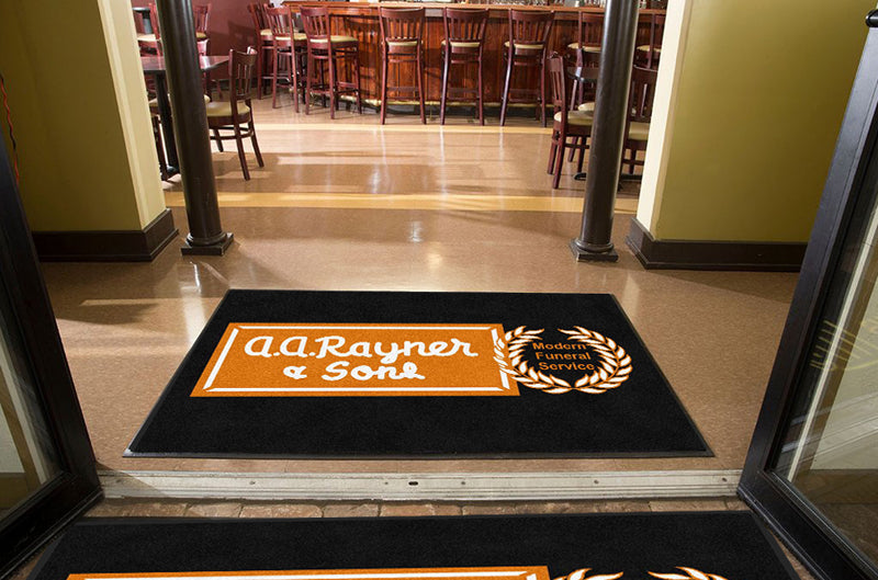 A A Rayner & Sons 4 X 6 Rubber Backed Carpeted HD - The Personalized Doormats Company
