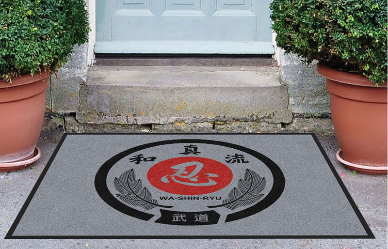 HOWK 3 x 4 Rubber Backed Carpeted HD - The Personalized Doormats Company