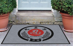 HOWK 3 x 4 Rubber Backed Carpeted HD - The Personalized Doormats Company