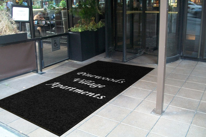 4 X 6 - CREATE -118395 4 X 8 Rubber Backed Carpeted HD - The Personalized Doormats Company