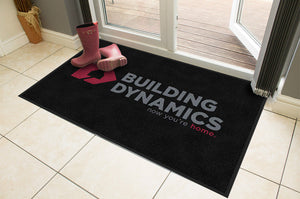 Building Dynamics Inc. 4 x 6 Rubber Backed Carpeted HD - The Personalized Doormats Company