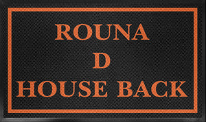 Rouna House Back Orange Black