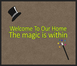 Welcome with wand