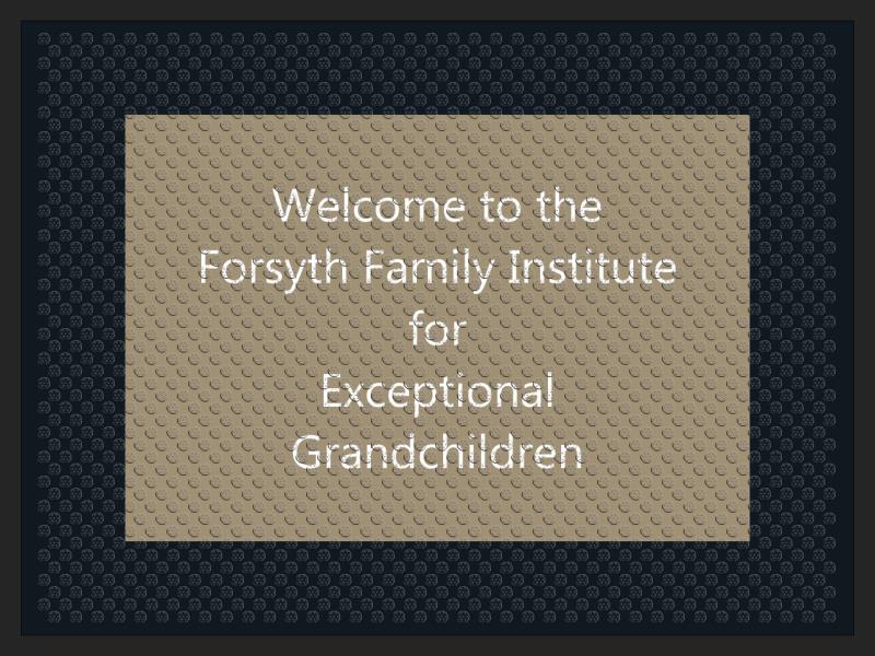 Forsyth Institute 3 X 4 Rubber Scraper - The Personalized Doormats Company