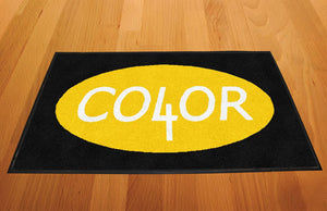 Color 4 1 X 2 Rubber Backed Carpeted HD - The Personalized Doormats Company