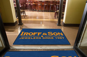 Brian Iroff 4 X 6 Rubber Backed Carpeted HD - The Personalized Doormats Company