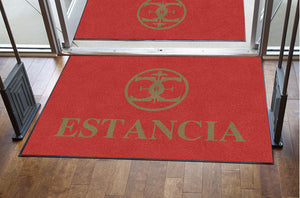 Estancia 4 X 6 Rubber Backed Carpeted HD - The Personalized Doormats Company