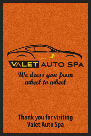 Valet Auto Spa Vertical Tag Line