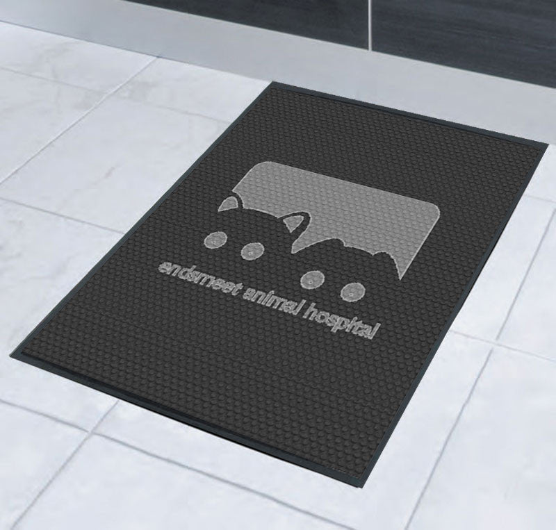 door 1 2.5 x 3 Rubber Scraper - The Personalized Doormats Company
