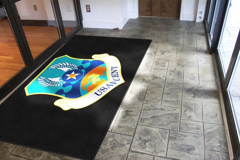 AGILE-DEFENSE, INC. 6 X 10 Rubber Backed Carpeted HD - The Personalized Doormats Company
