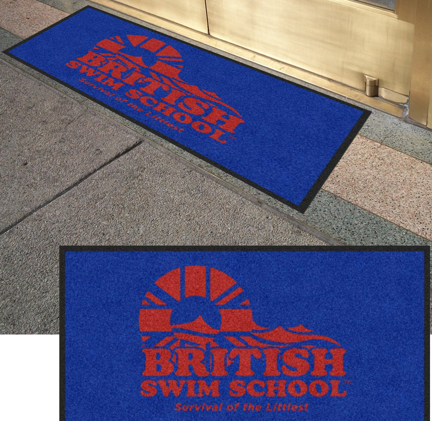 BSS Mat 2 X 4 Rubber Backed Carpeted HD - The Personalized Doormats Company