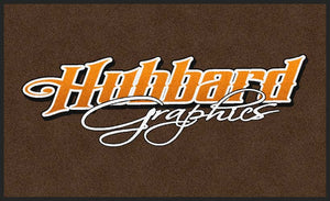 Hubbard Graphics 3 X 5 Rubber Backed Carpeted HD - The Personalized Doormats Company