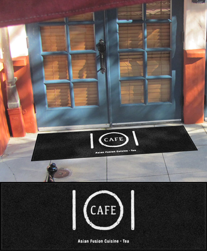 cafe 101 2 X 6 Rubber Backed Carpeted HD - The Personalized Doormats Company