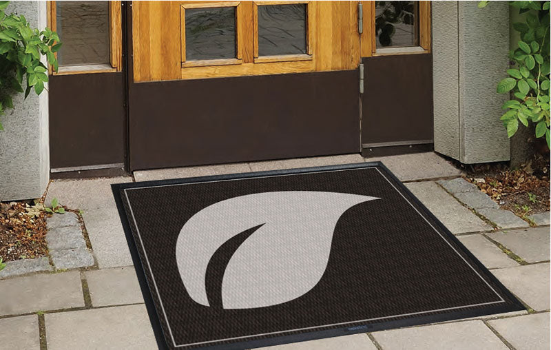 Eden Fitness Studio § 2.5 X 3 Luxury Berber Inlay - The Personalized Doormats Company