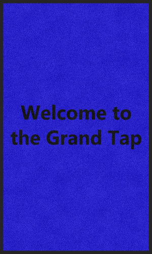 Grand Tap 3 X 5 Rubber Backed Carpeted - The Personalized Doormats Company