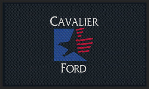 Cavalier 3x5 3 X 5 Rubber Scraper - The Personalized Doormats Company