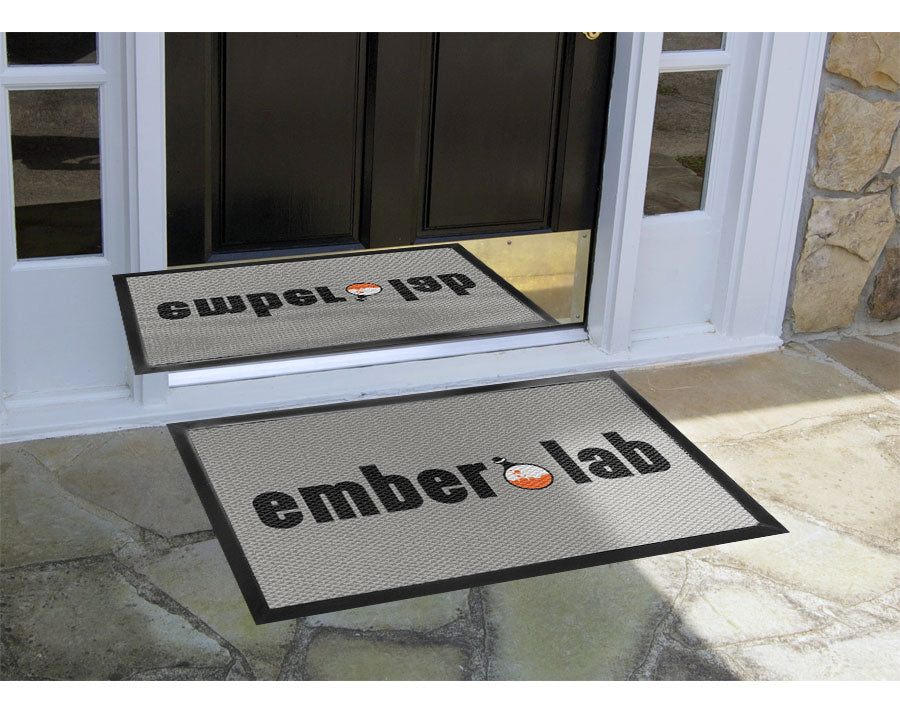 EmberLab2 2 x 3 Luxury Berber Inlay - The Personalized Doormats Company