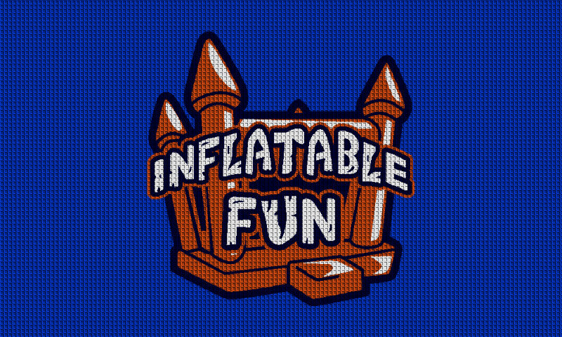 Inflatable fun 3 X 5 Waterhog Impressions - The Personalized Doormats Company