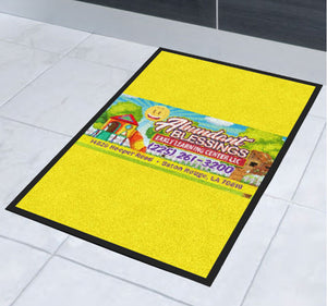 Abundant Blessing § 2 x 3 Rubber Backed Carpeted - The Personalized Doormats Company