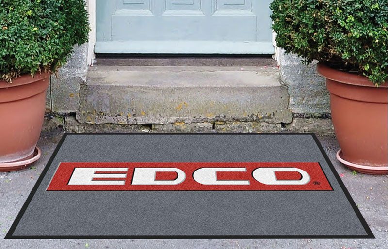 EDCO 3 x 4 Rubber Backed Carpeted HD - The Personalized Doormats Company
