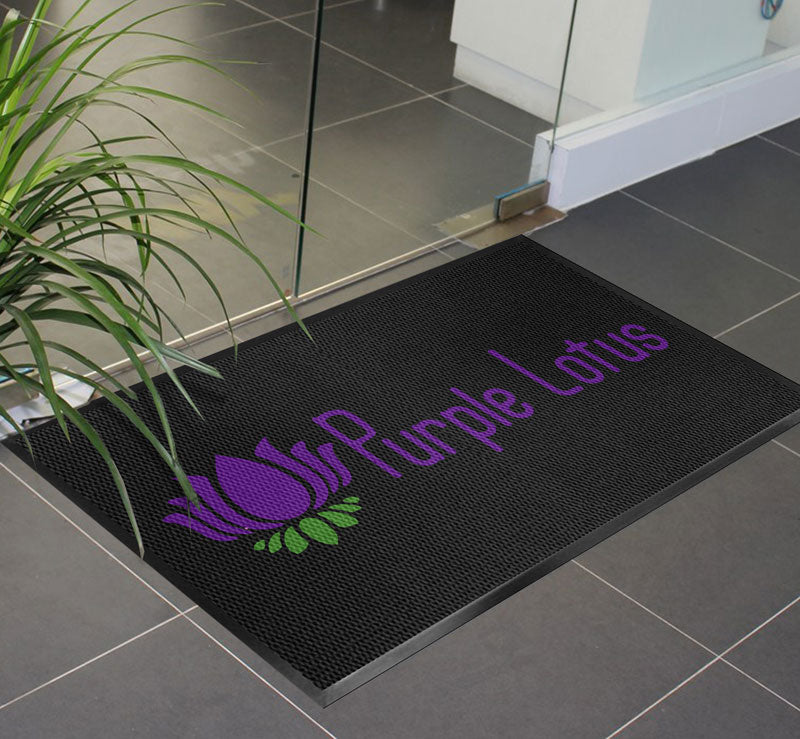 Purple Lotus Exterior Rug