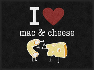 I Heart Mac & Cheese Black