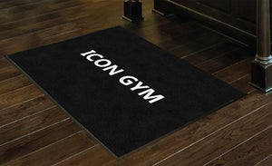 ICON GYM 3 X 4 Rubber Backed Carpeted HD - The Personalized Doormats Company