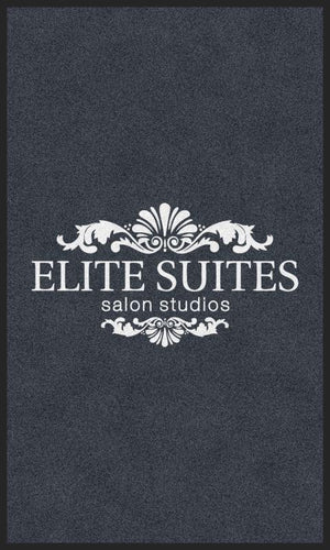 Elite Suites Salon Studios 3 x 5 Rubber Backed Carpeted HD - The Personalized Doormats Company