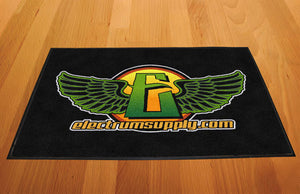 Electrum Supply 2 X 3 Rubber Backed Carpeted HD - The Personalized Doormats Company