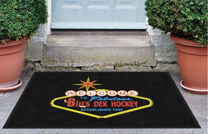 Bills Dek Hockey 3 X 4 Rubber Backed Carpeted HD - The Personalized Doormats Company