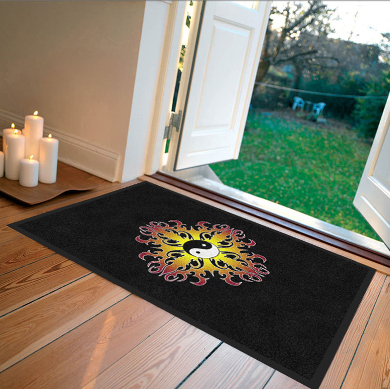 Kenaki Karate 2 X 3 Rubber Backed Carpeted HD - The Personalized Doormats Company