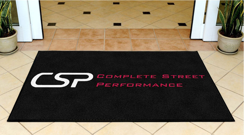 Complete Street Performance 3 X 5 Rubber Backed Carpeted HD - The Personalized Doormats Company