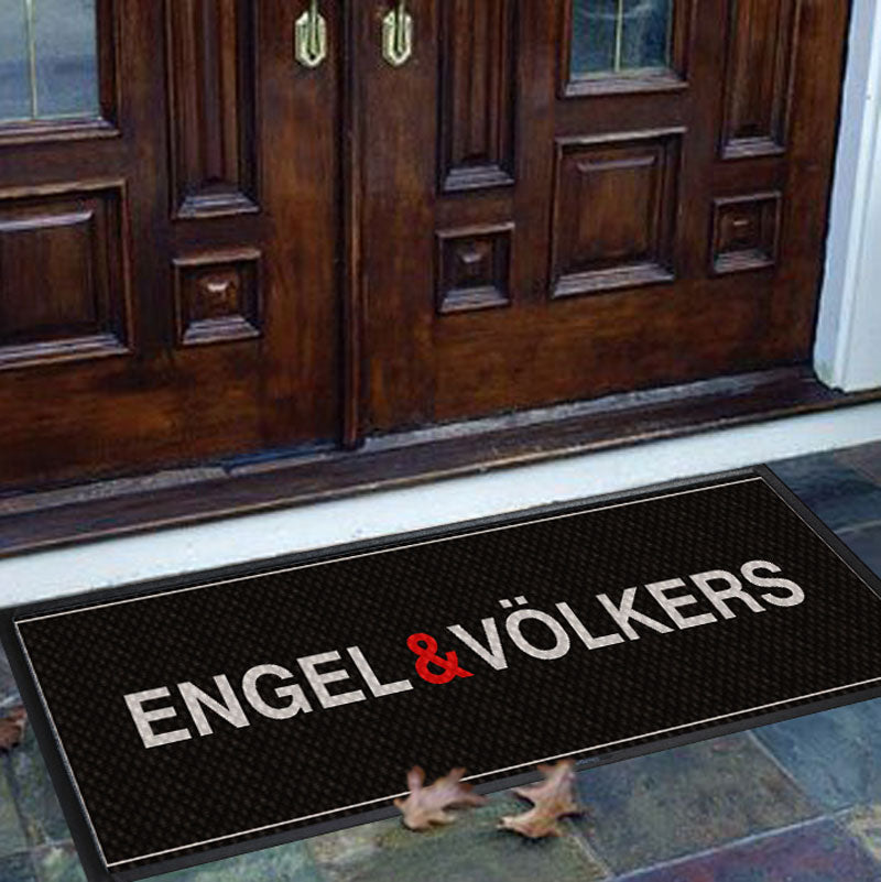 Engel & Volkers 2 X 6 Luxury Berber Inlay - The Personalized Doormats Company