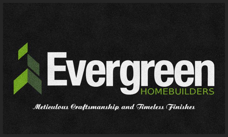 Evergreen Entry Mat § 2 X 3 Rubber Backed Carpeted HD - The Personalized Doormats Company